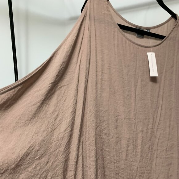 New York & Company (SoHo) Sand Linen Shirt and Jogger Set, XL NWT - Picture 3 of 10